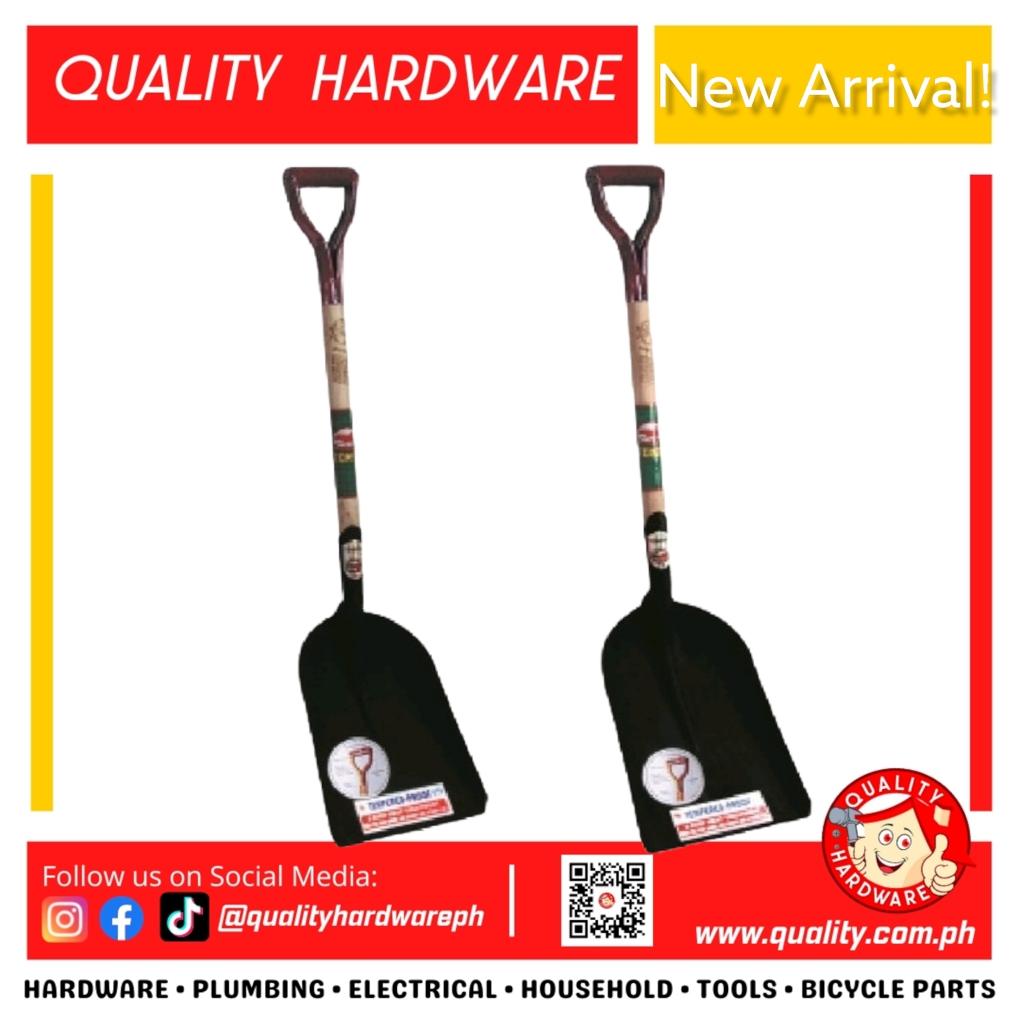 Original Tombo Shovel Scoop 2 Quality Hardware